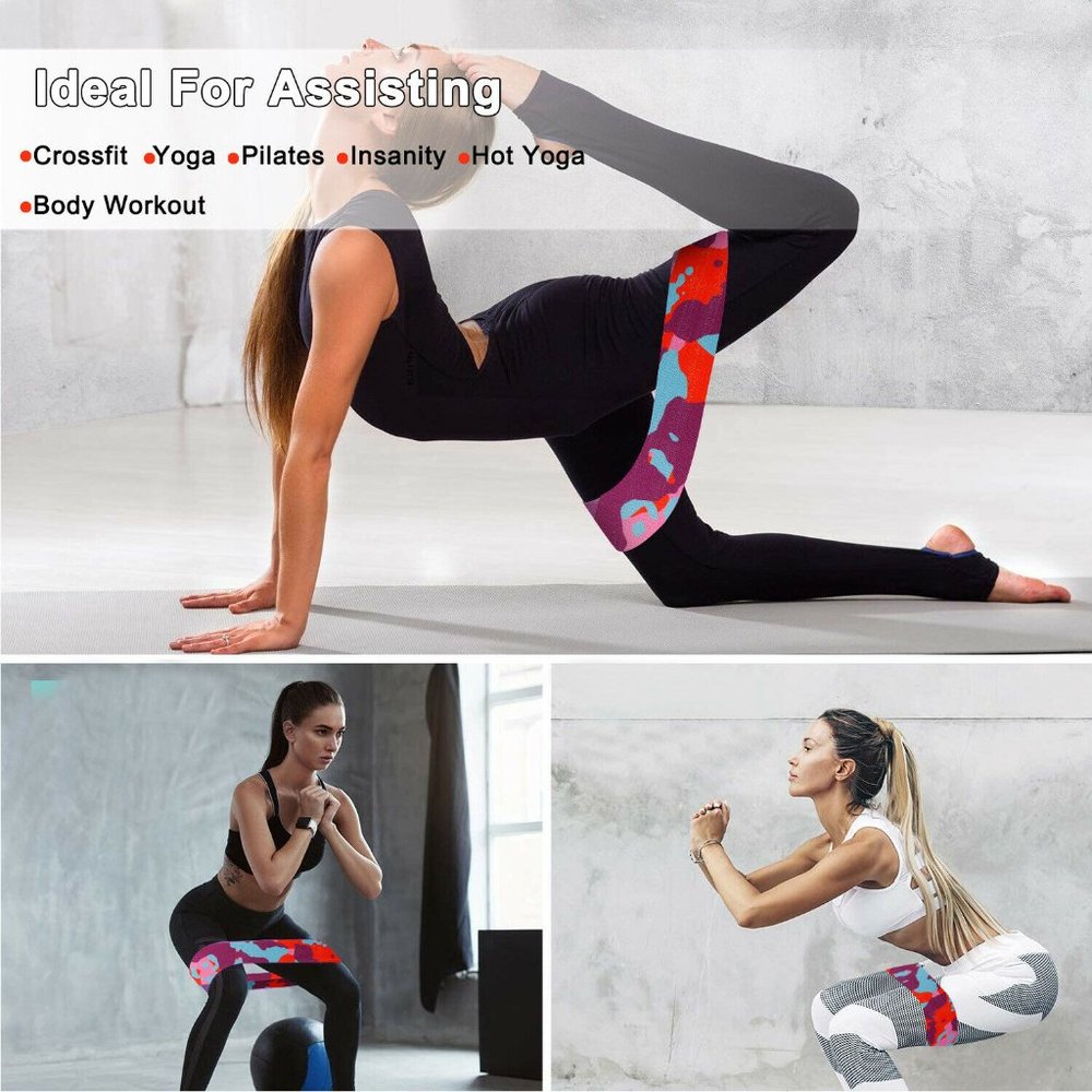 3-Pack Fitness Booty Bands - Picture 9 of 14